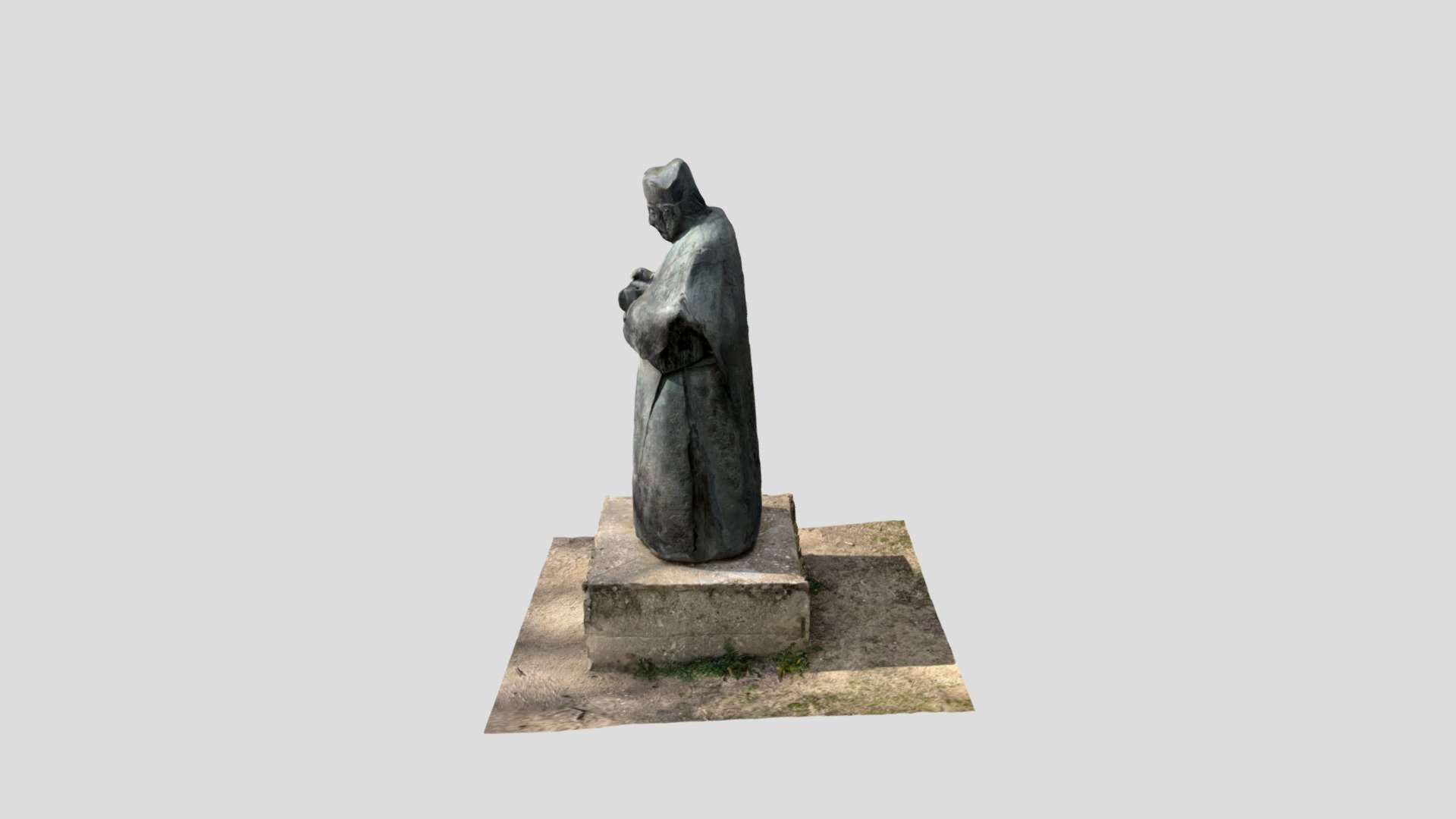 Statue Polycam Foto