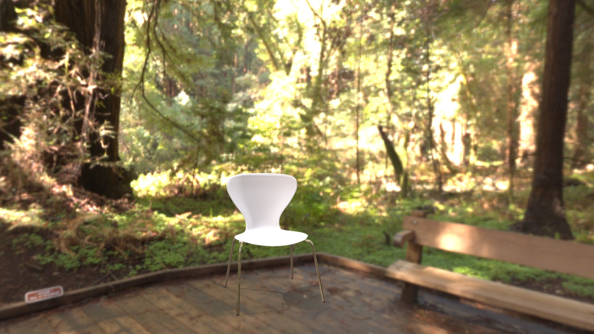 Garden Chair Plastic With Back Only