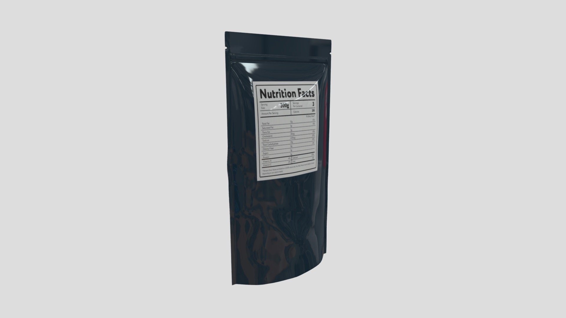 Airtight Plastic Bag Download Free 3D model by DRSJir [054baa9