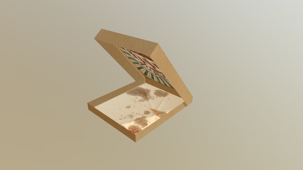 Pizza Box Download Free 3D model by None (maypassamon