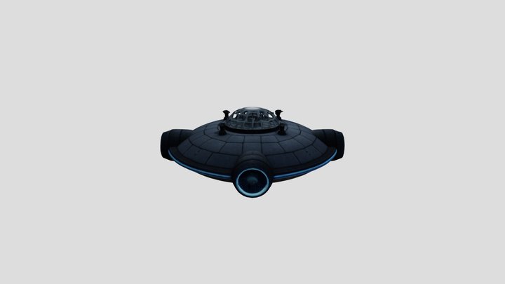 Haunebu II - Agartha Gate Discovery – Free 3D Model STL