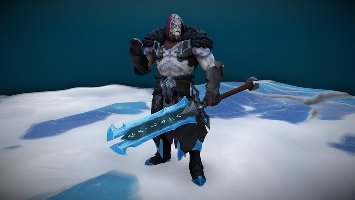 Frost God 冰封战神 3D Model