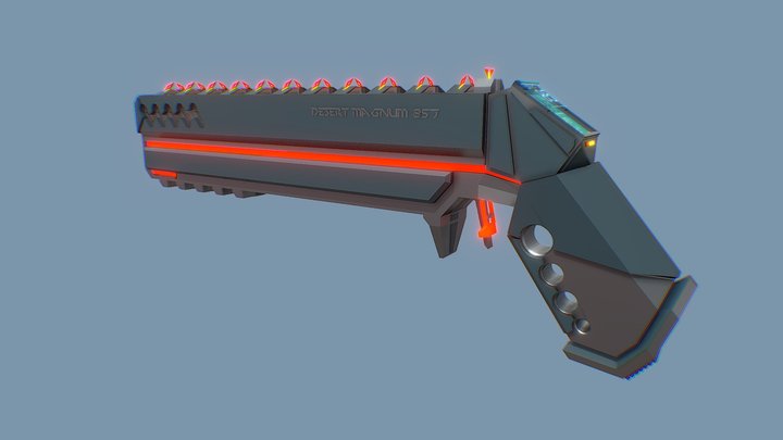 Desert magnum 857 3D Model