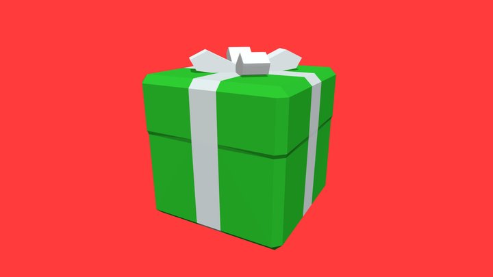 Christmas Gift - Low Poly