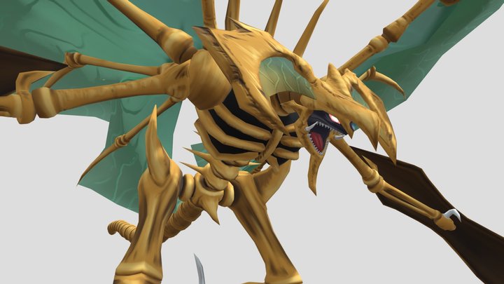 Hamon Lord Of Striking Thunder - YuGiOh Card 3D Model