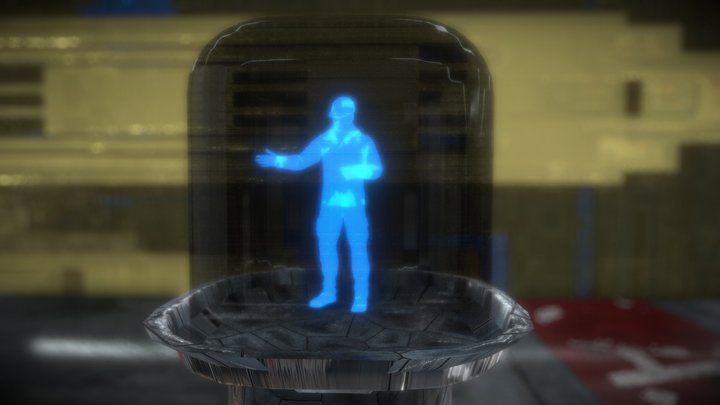 Hologram communication device