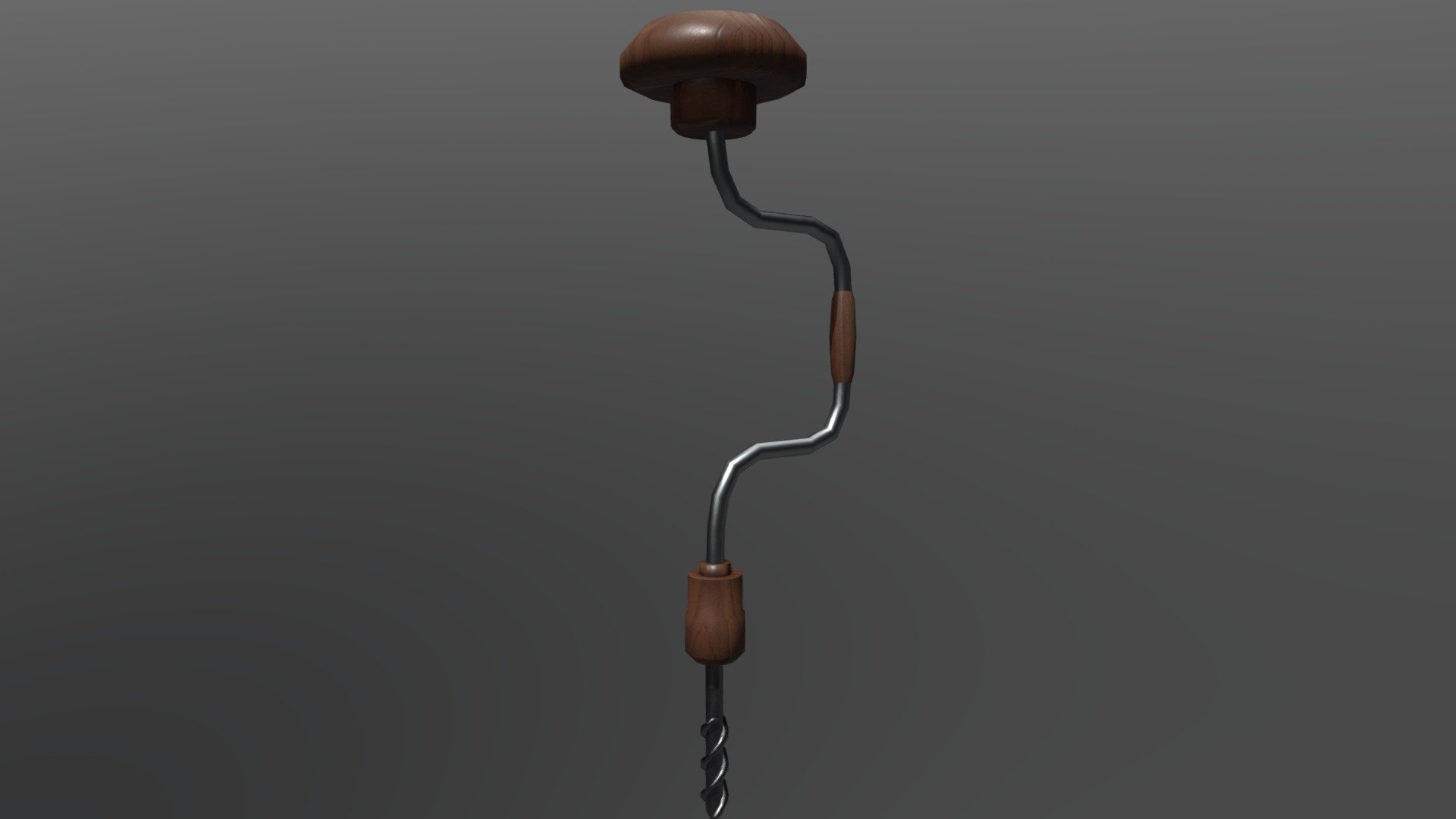Game Asset - Old Drill
