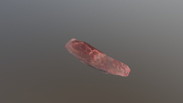 Pig Tongue 3D Model