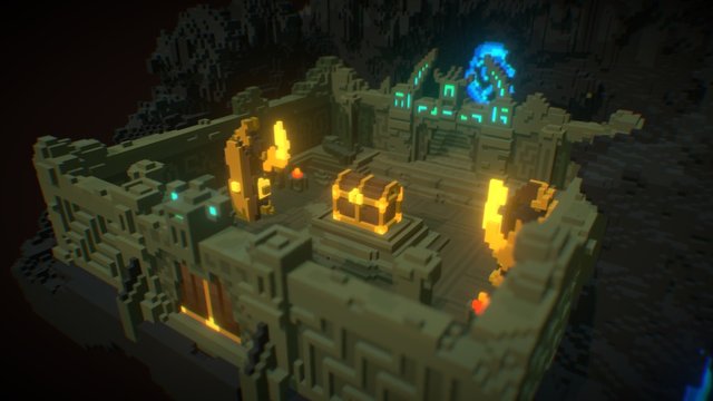 Ancient Tomb 3D Model