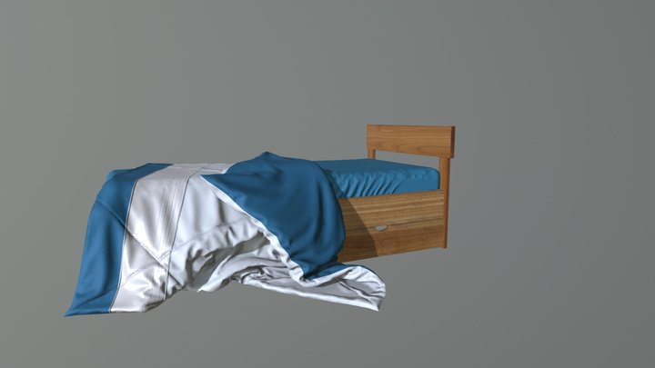 Bed 3D Model