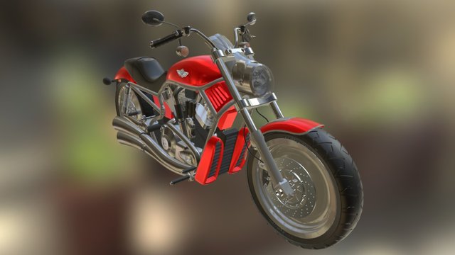V-Rod 3D Model