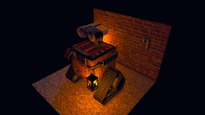 WALL-E 3D Model