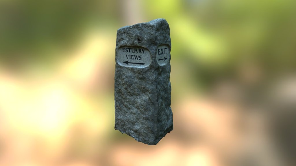 Granite post optimised - 3D model by Noz'aj (@nozaj) [0552401] - Sketchfab