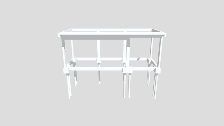 Projeto Estrutural AF-2021-06 3D Model