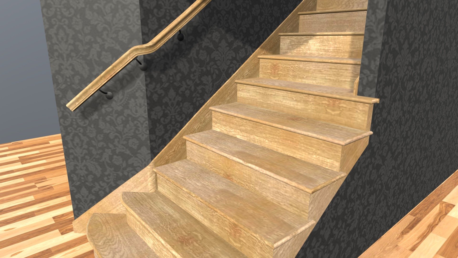 Wall Wreath - 3D model by 3D Software for Stair Design and Production ...