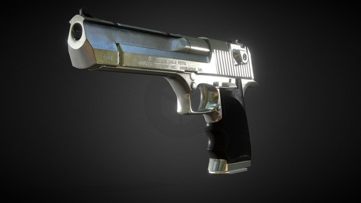 Desert Eagle .50AE 3D Model