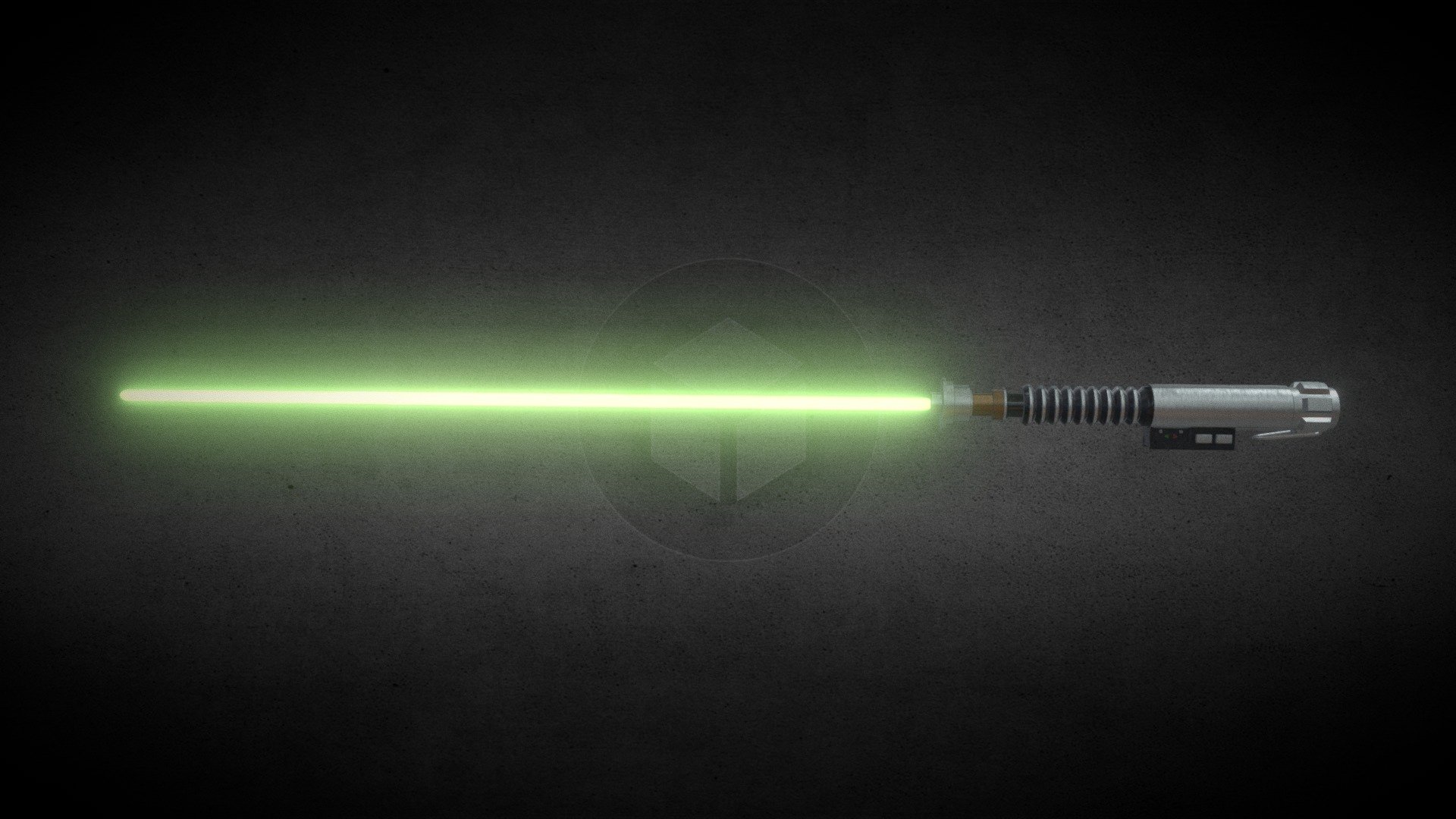 Luke Skywalkers Lightsaber Download Free D Model By Bucks Its Bucks D F Sketchfab