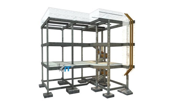 Edificação Comercial em Barra do Corda - MA 3D Model