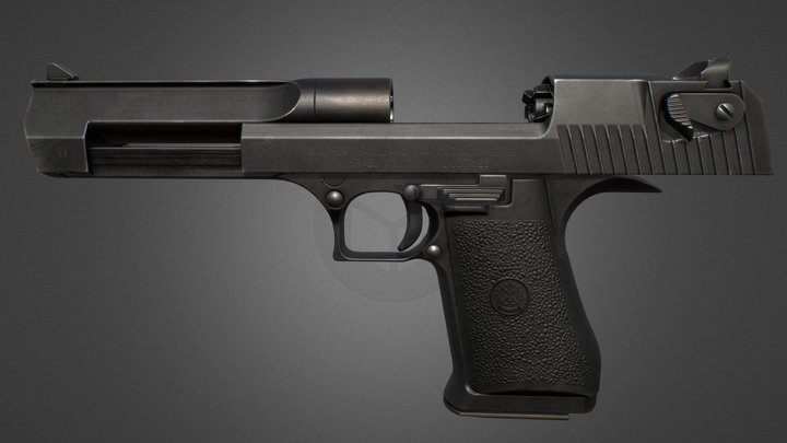 Dezert Eagle 3D Model