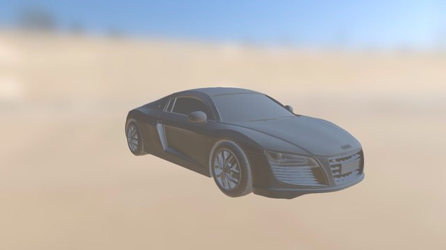 Audi R8 3D Model