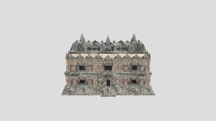 Candi Sari 3D Model