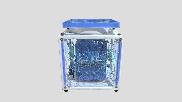 electrochemical  quantum computer 3D Model