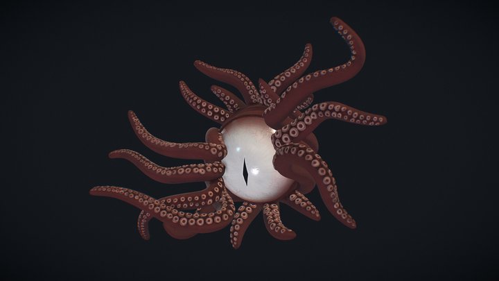The Kraken 3D Model