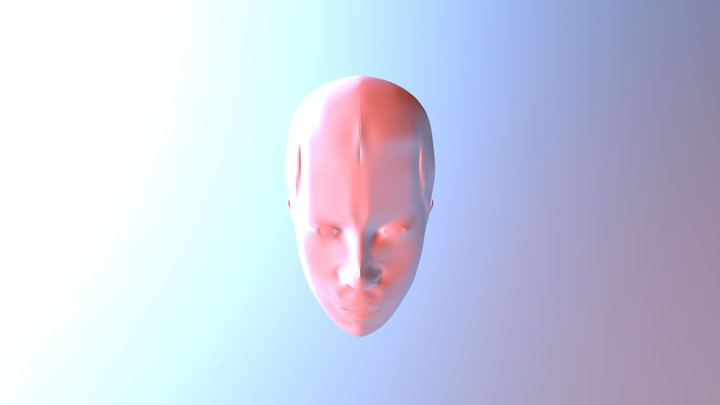 Face Model 3D Model