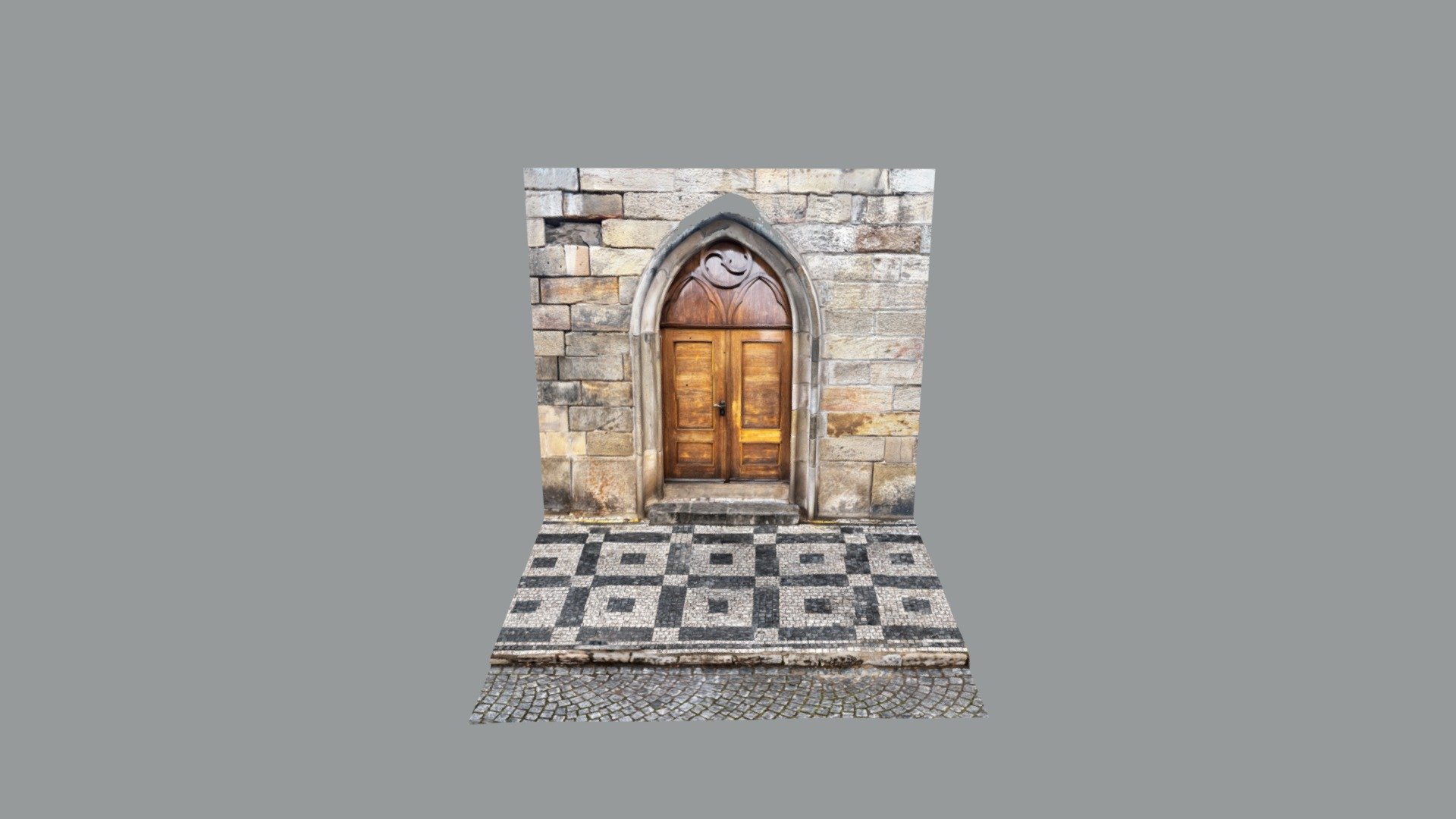 Door (at the foot of Charles Bridge), Prague