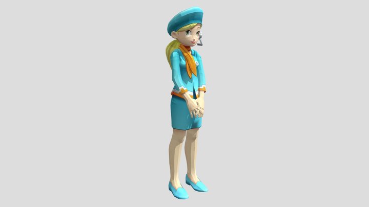 Anna (Pokemon) 3D Model
