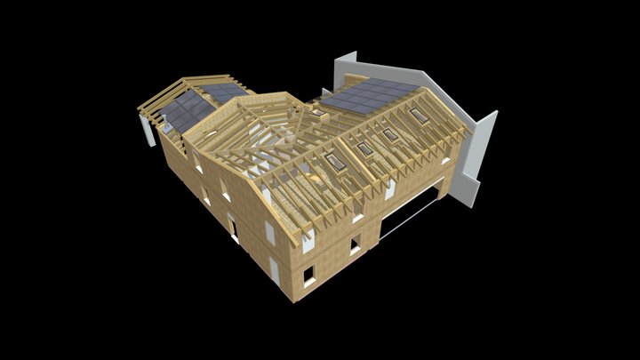 Casa in legno | Holzhaus | Parma (I) 3D Model