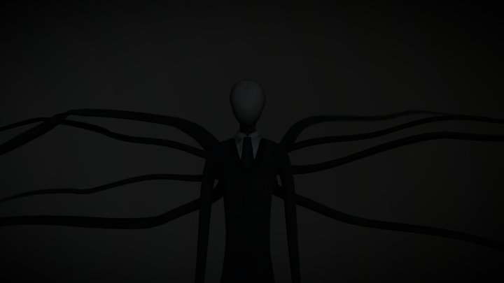 Slender fortress Old Slenderman Rig – Kostenloses 3D-Modell STL