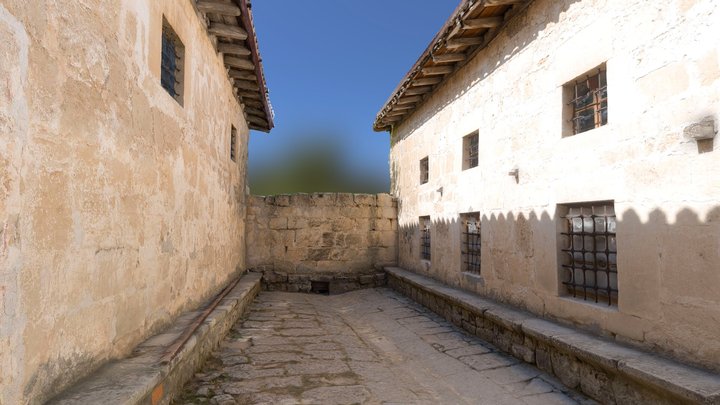 Karaite kenasa in Chufut-Kala 3D Model