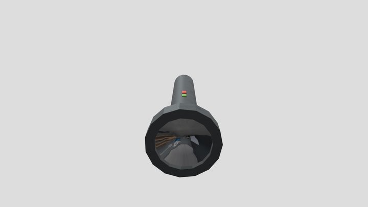Flashlight 3D Model