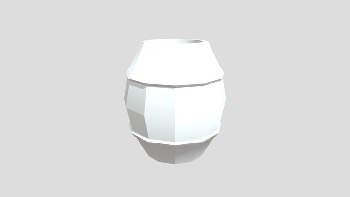 Tønne 3D Model