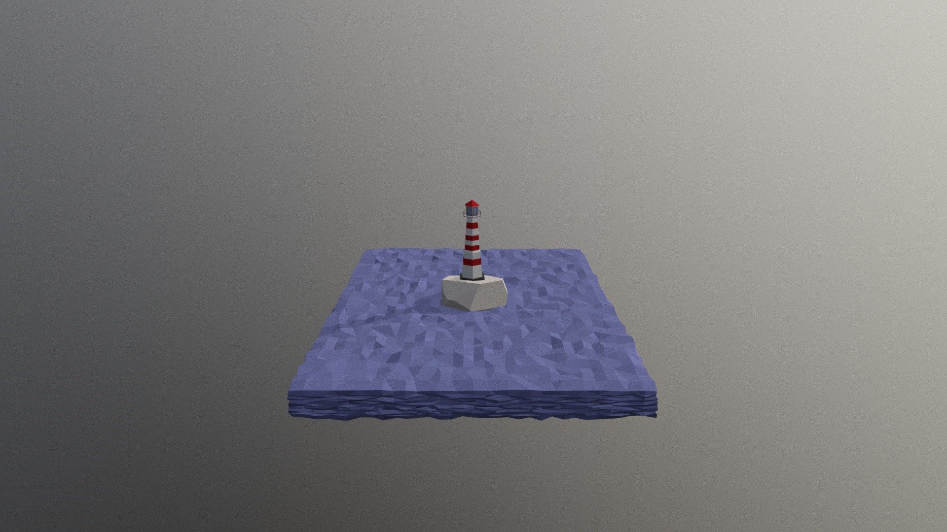 Low Poly Light house