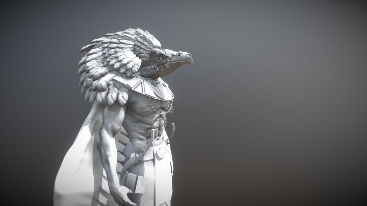EAGLE - GODS ANIMAL 3D Model