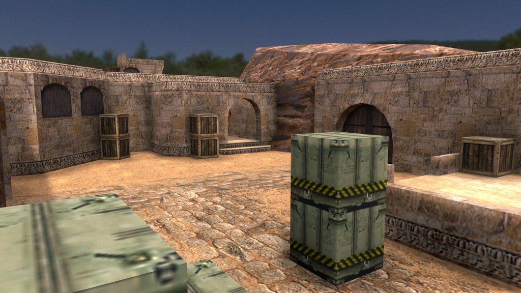 de_dust2 - CS map