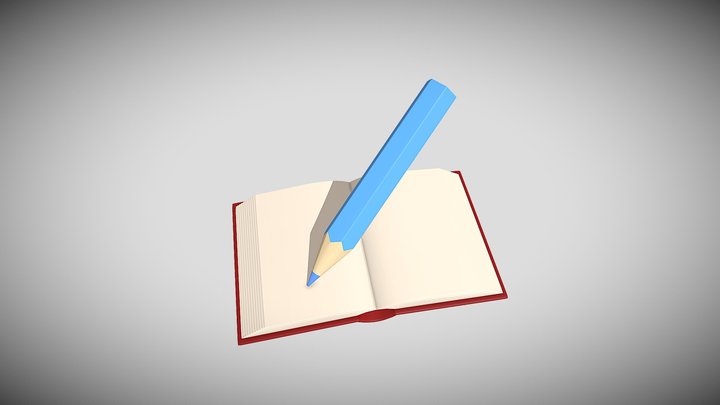 pen&book 3D Model