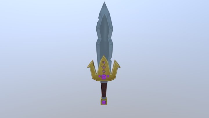 The Trinity Sword 3D Model