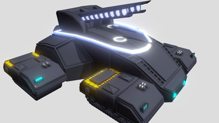 Electro Tank 3D Model