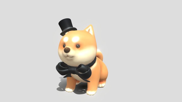 Mr Doge 3D Model