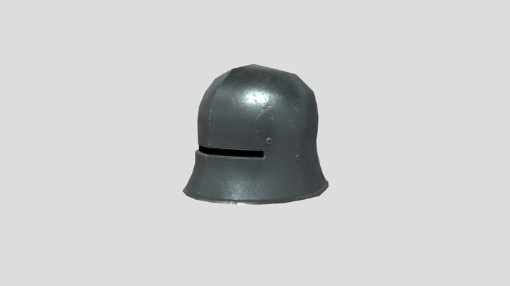Salad Helmet 3D Model