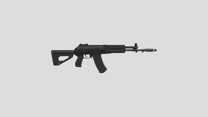 AK-12 (WIP) 3D Model