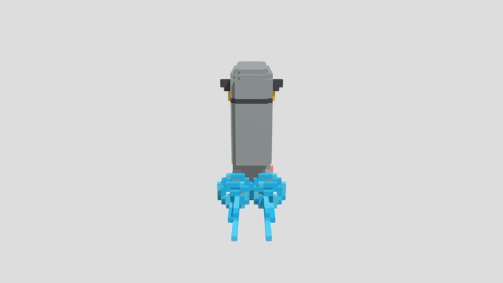 VOX Space Sheep 3D Model
