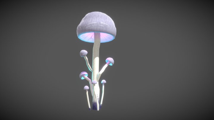 Mushrooms 3D Model