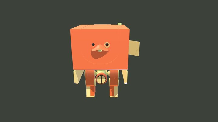 mighty square 2.0 3D Model