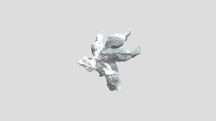 furry dino 3D Model