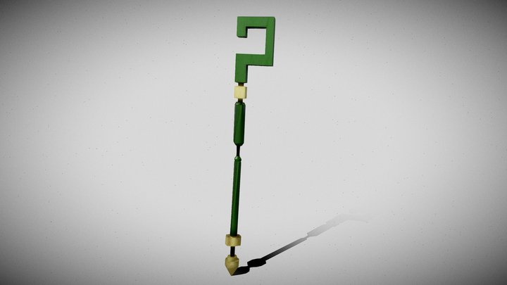 Arkham Riddler´s cane 3D Model