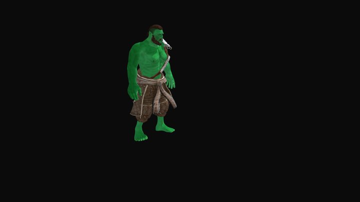 Orc Model 3D Model